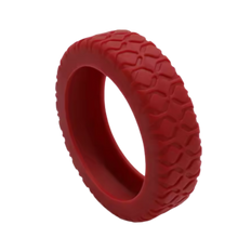Carica l&#39;immagine nel visualizzatore di Gallery, Protezioni in Silicone per Rotelle di Valigia -Rosso - Ozerty
