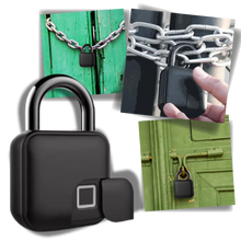 Carica l&#39;immagine nel visualizzatore di Gallery, Robusta Serratura Intelligente con Impronte Digitali - Ozerty
