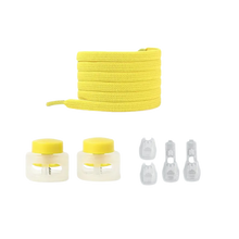 Carica l&#39;immagine nel visualizzatore di Gallery, Lacci di chiusura sicuri e alla moda -Giallo - Ozerty
