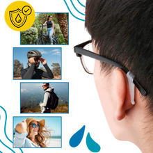 Carica l&#39;immagine nel visualizzatore di Gallery, Cuscinetti Antiscivolo per Astine Occhiali - Ozerty
