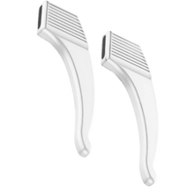 Carica l&#39;immagine nel visualizzatore di Gallery, Cuscinetti Antiscivolo per Astine Occhiali -Bianco - Ozerty
