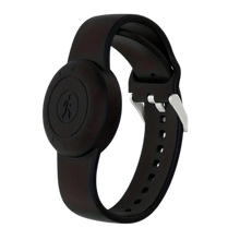 Carica l&#39;immagine nel visualizzatore di Gallery, Orologio in Silicone per AirTag -Nero - Ozerty
