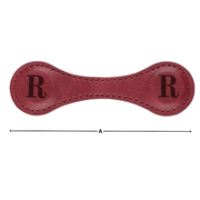 Carica l&#39;immagine nel visualizzatore di Gallery, Elegante segnalibro personalizzato in pelle magnetica - Ozerty
