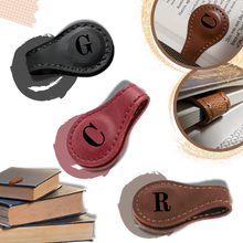 Carica l&#39;immagine nel visualizzatore di Gallery, Elegante segnalibro personalizzato in pelle magnetica - Ozerty
