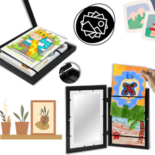 Carica l&#39;immagine nel visualizzatore di Gallery, Cornici Lil Davinci a Finitura Liscia - Ozerty
