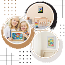 Carica l&#39;immagine nel visualizzatore di Gallery, Cornici Lil Davinci a Finitura Liscia - Ozerty
