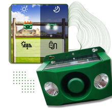 Carica l&#39;immagine nel visualizzatore di Gallery, Repellente per Animali ad Energia Solare con Sensore di Movimento - Ozerty
