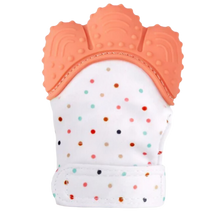 Carica l&#39;immagine nel visualizzatore di Gallery, Guantino lenitivo per la dentizione -Arancione - Ozerty
