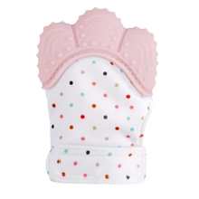 Carica l&#39;immagine nel visualizzatore di Gallery, Guantino lenitivo per la dentizione -Rosa - Ozerty
