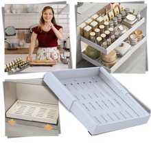 Carica l&#39;immagine nel visualizzatore di Gallery, Organizzatore di Armadietti a Scorrimento Salvaspazio - Ozerty
