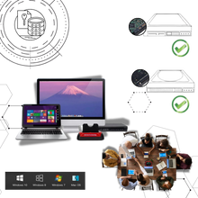 Carica l&#39;immagine nel visualizzatore di Gallery, Gestione semplificata dei dati HBD Docking Station - Ozerty
