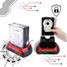 Carica l&#39;immagine nel visualizzatore di Gallery, Gestione semplificata dei dati HBD Docking Station - Ozerty
