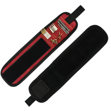 Carica l&#39;immagine nel visualizzatore di Gallery, Polsini magnetici in forte tessuto Oxford -Rosso - Ozerty
