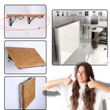 Carica l&#39;immagine nel visualizzatore di Gallery, Eleganti staffe pieghevoli a muro per ripiani - Ozerty
