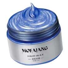 Carica l&#39;immagine nel visualizzatore di Gallery, Cera Colorata per Capelli Temporanea -Blu - Ozerty
