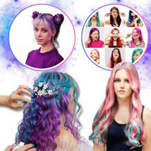 Carica l&#39;immagine nel visualizzatore di Gallery, Cera Colorata per Capelli Temporanea - Ozerty
