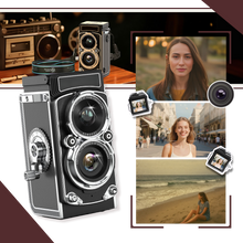 Carica l&#39;immagine nel visualizzatore di Gallery, Fotocamera Reflex a Doppio Obiettivo Senza Tempo - Ozerty
