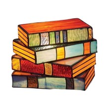 Carica l&#39;immagine nel visualizzatore di Gallery, Lampada a libri impilati senza tempo -Blu - Ozerty
