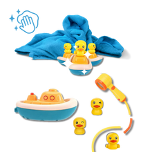Carica l&#39;immagine nel visualizzatore di Gallery, Giocattolo da bagno a triplo spruzzo con anatre - Ozerty
