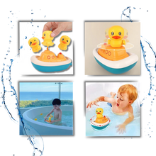 Carica l&#39;immagine nel visualizzatore di Gallery, Giocattolo da bagno a triplo spruzzo con anatre - Ozerty
