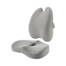 Carica l&#39;immagine nel visualizzatore di Gallery, Cuscino in Memory Foam ultra-confortevole -Grigio - Ozerty
