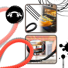 Carica l&#39;immagine nel visualizzatore di Gallery, Protezione universale in silicone per cremagliera del forno - Ozerty
