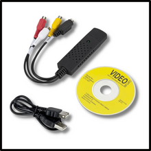 Carica l&#39;immagine nel visualizzatore di Gallery, Adattatore di cattura USB 2.0 Video TV DVD VHS DVR - Ozerty
