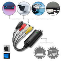 Carica l&#39;immagine nel visualizzatore di Gallery, Adattatore di cattura USB 2.0 Video TV DVD VHS DVR - Ozerty
