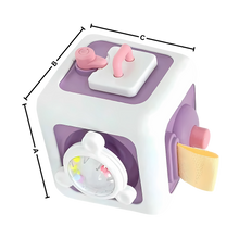 Carica l&#39;immagine nel visualizzatore di Gallery, Cubo giocattolo sensoriale 6 in 1 - Ozerty
