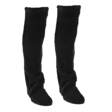 Carica l&#39;immagine nel visualizzatore di Gallery, Calzini lunghi riscaldanti e morbidi -Nero - Ozerty
