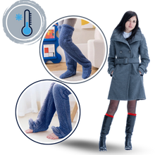 Carica l&#39;immagine nel visualizzatore di Gallery, Calzini lunghi riscaldanti e morbidi - Ozerty
