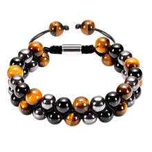 Carica l&#39;immagine nel visualizzatore di Gallery, Bracciale di protezione resistente all&#39;acqua -Fumo di carbone - Ozerty
