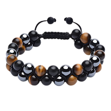 Carica l&#39;immagine nel visualizzatore di Gallery, Bracciale di protezione resistente all&#39;acqua -Occhio di tigre - Ozerty
