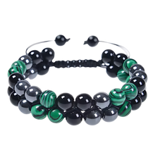 Carica l&#39;immagine nel visualizzatore di Gallery, Bracciale di protezione resistente all&#39;acqua -Mezzanotte di smeraldo - Ozerty
