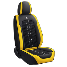 Carica l&#39;immagine nel visualizzatore di Gallery, Protezione impermeabile per sedili auto -Nero Giallo - Ozerty
