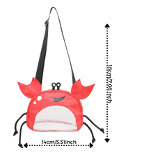 Carica l&#39;immagine nel visualizzatore di Gallery, Borsa da spiaggia impermeabile per bambini a forma di granchio - Ozerty
