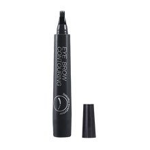 Carica l&#39;immagine nel visualizzatore di Gallery, Matita liquida per sopracciglia con formula waterproof -Nero - Ozerty
