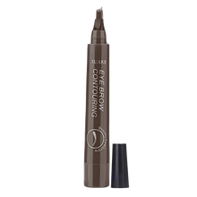 Carica l&#39;immagine nel visualizzatore di Gallery, Matita liquida per sopracciglia con formula waterproof -Grigio Marrone - Ozerty
