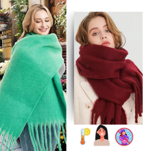 Carica l&#39;immagine nel visualizzatore di Gallery, Sciarpa da donna Cozy Elegance - Ozerty
