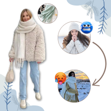 Carica l&#39;immagine nel visualizzatore di Gallery, Sciarpa da donna Cozy Elegance - Ozerty
