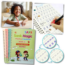 Carica l&#39;immagine nel visualizzatore di Gallery, Quaderni di Pratica con Solchi Scrivibili e Cancellabili - Ozerty
