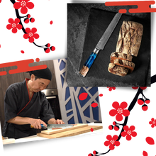 Carica l&#39;immagine nel visualizzatore di Gallery, Coltelli giapponesi della serie Mare Giallo - Ozerty
