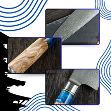 Carica l&#39;immagine nel visualizzatore di Gallery, Coltelli giapponesi della serie Mare Giallo - Ozerty
