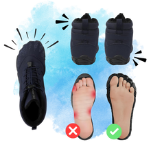 Carica l&#39;immagine nel visualizzatore di Gallery, Scarpe da trekking impermeabili a tacco zero - Ozerty
