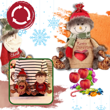 Carica l&#39;immagine nel visualizzatore di Gallery, Borsa Regalo Natalizia Riutilizzabile con Chiusura a Zip - Ozerty
